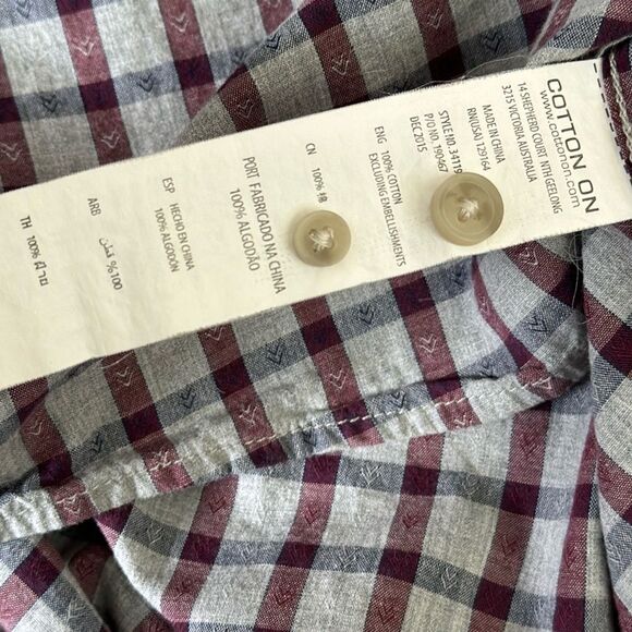 Brunswick l Check Cotton Classic Fit Shirt Mens Size XXL - Picture 8 of 11